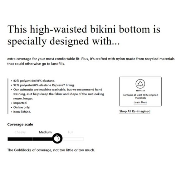 J. Crew Hallie High Waist Bikini Swim Bottom In Fuchsia Size XS - Picture 10 of 11